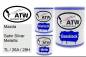 Preview: Mazda, Satin Silver Metallic, TL / 26A / 28H: 1L Lackdose + 1L Klarlack + 500ml Härter - Set, von ATW Autoteile West.
